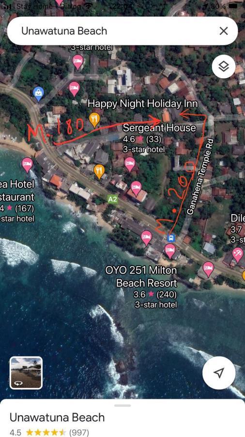 Villa Bubble Sea Унаватуна Экстерьер фото